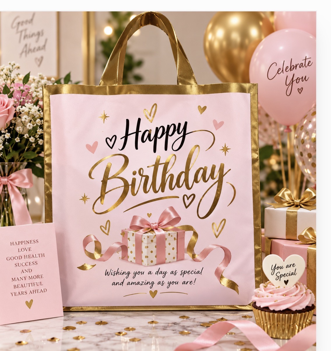 Happy Birthday Gift Tote Bag