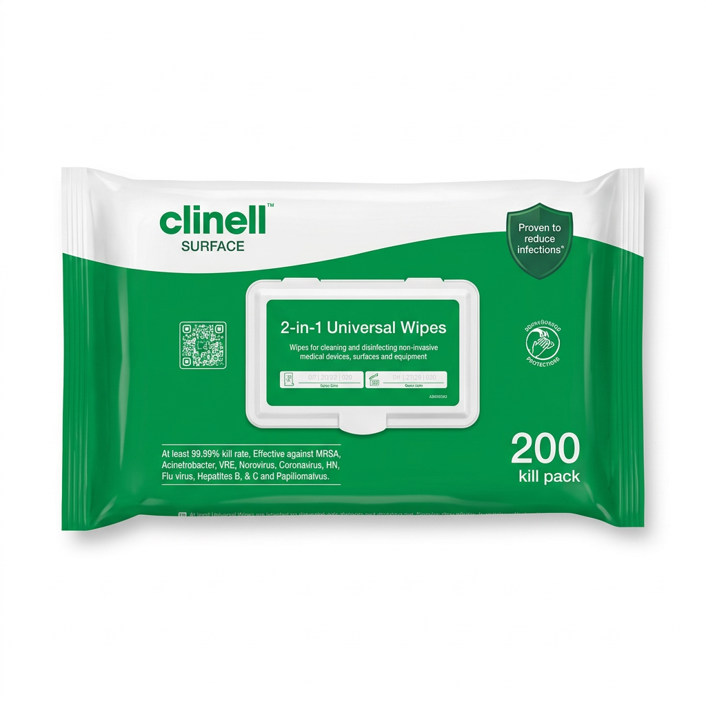 2-in-1 Universal Wipes